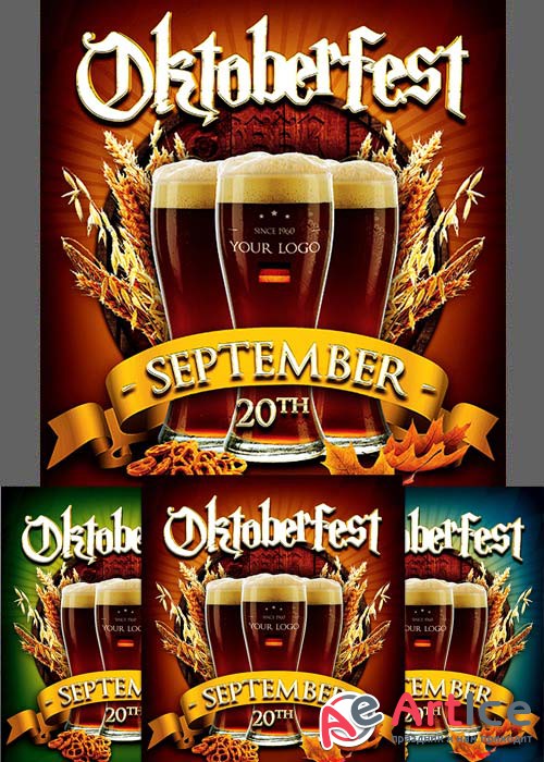 Oktoberfest Flyer Bundle V1