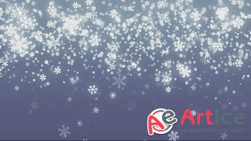 ,  ,    2016 / snowflakes winter footage loop free