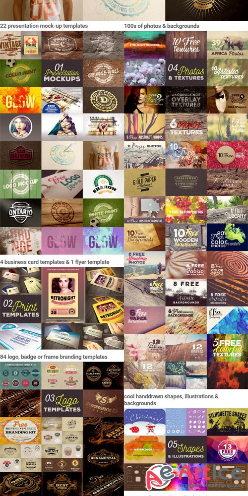 Graphic Design Mega Bundle Vol.1
