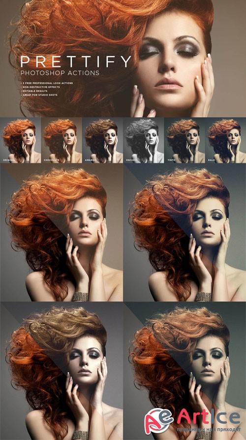 5 Professional Prettify Photo PS Actions