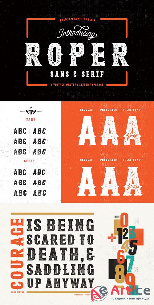 Roper Font Family