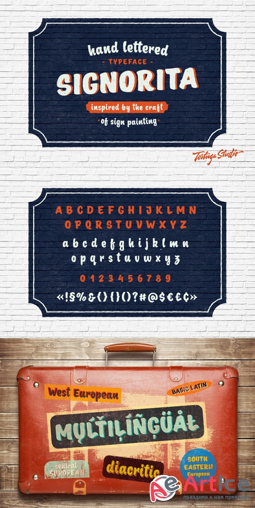 Signorita font