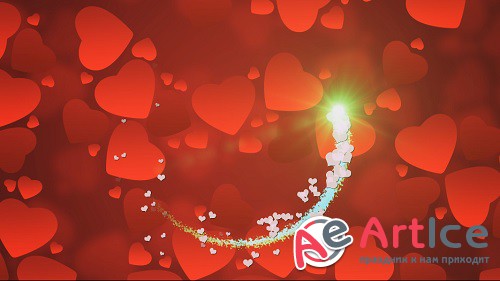 Valentine Background Video Footage