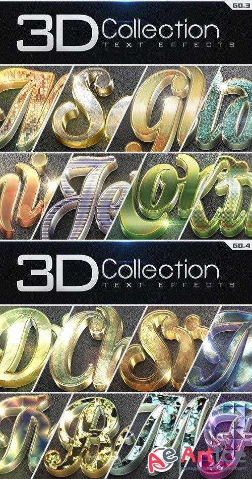 3D Collection Text Effects Bundle