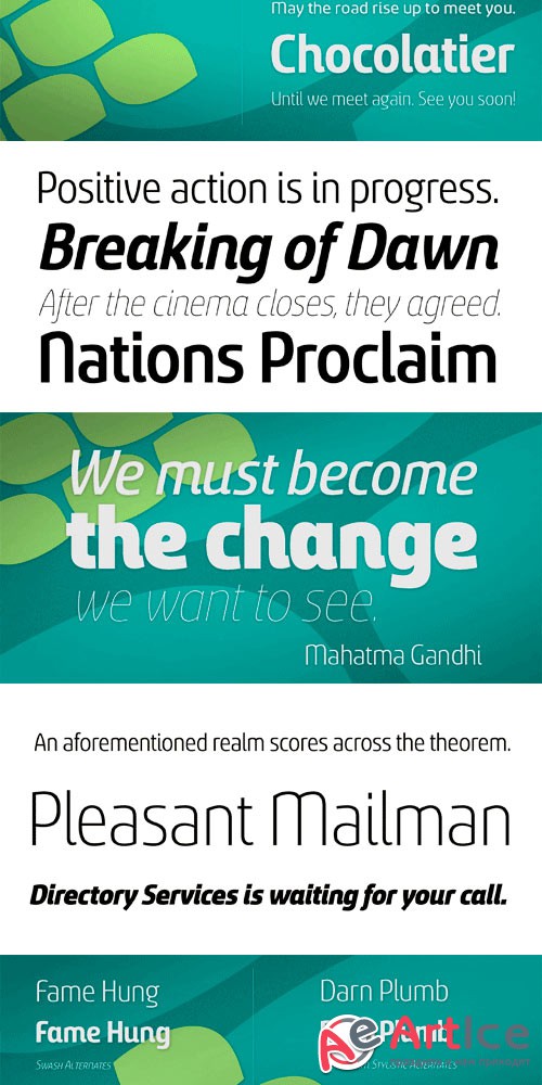 Sancoale Narrow Font Family - otf