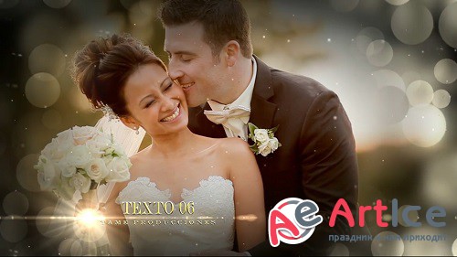 Template Golden  Wedding for Sony Vegas
