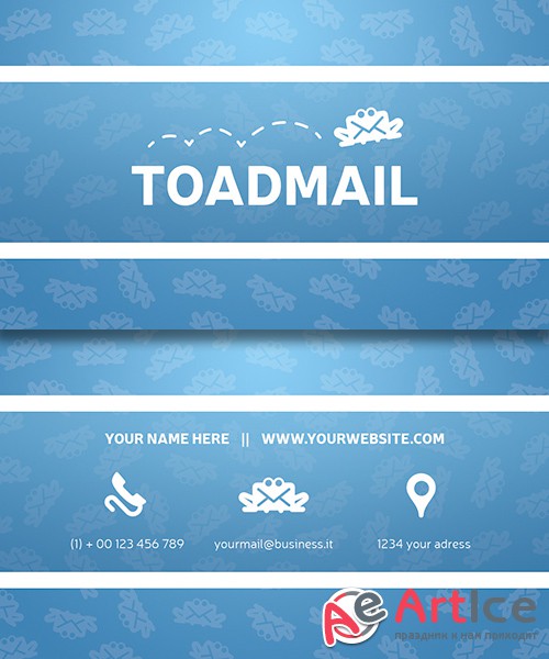 Funny Toad Business Card