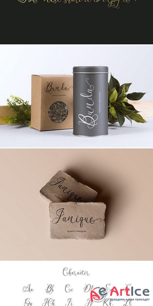 Workaholic Typeface - Creativemarket 411155