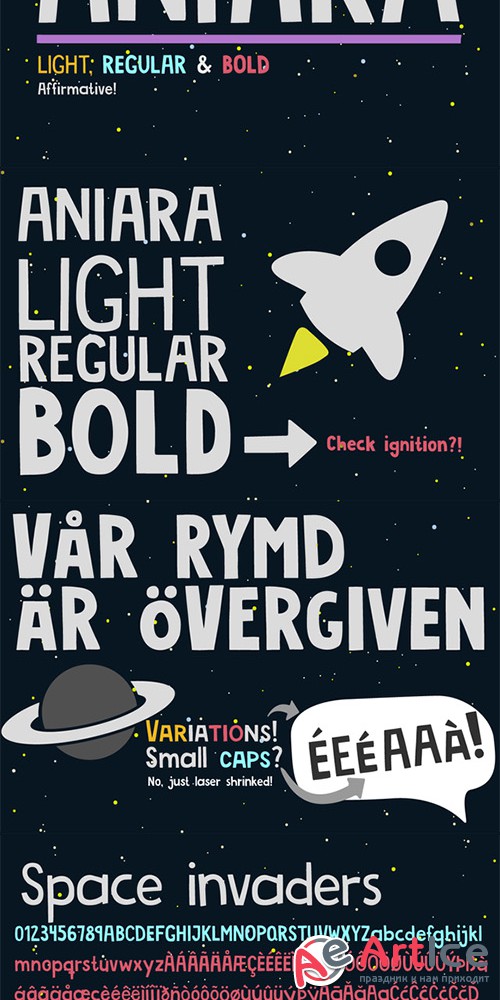 Aniara Font - Creativemarket 511387