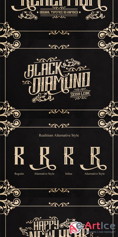 Realitium Font - Creativemarket 480091