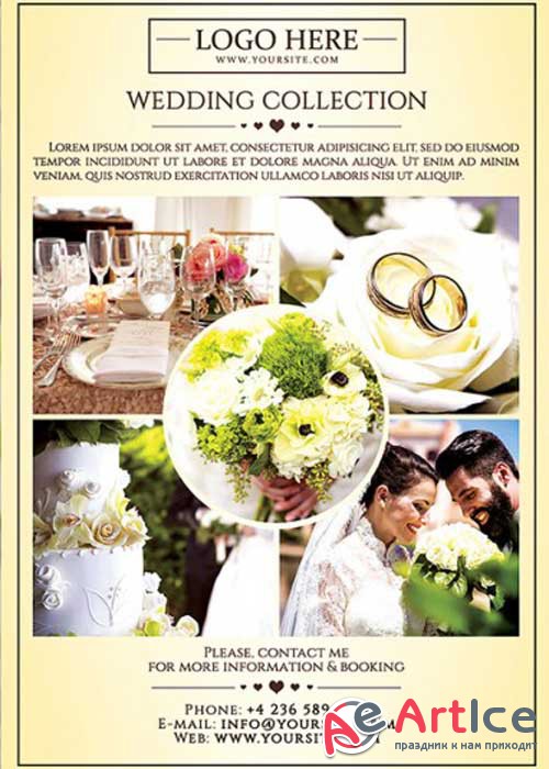 Wedding Photography V1 Premium Flyer Template