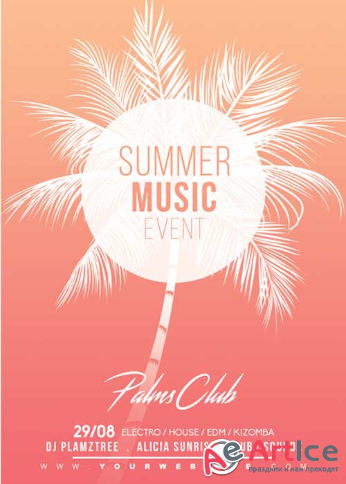 Summer Music Event V22 Flyer Template