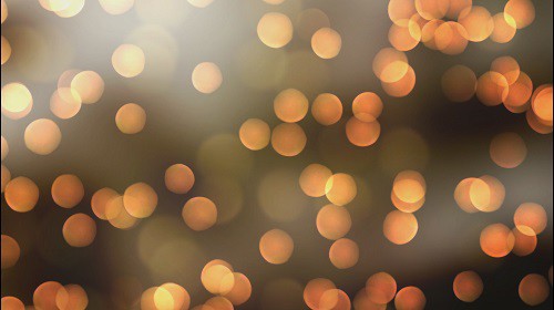 Golden light bokeh 4k