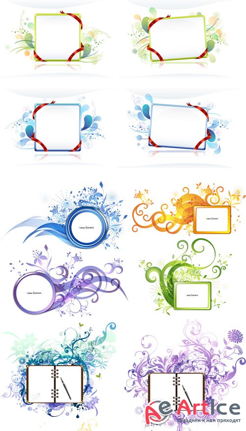 Vectorial beautiful themes