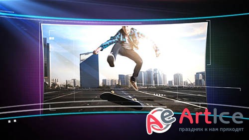 After Effects template - Modern Photo Slideshow