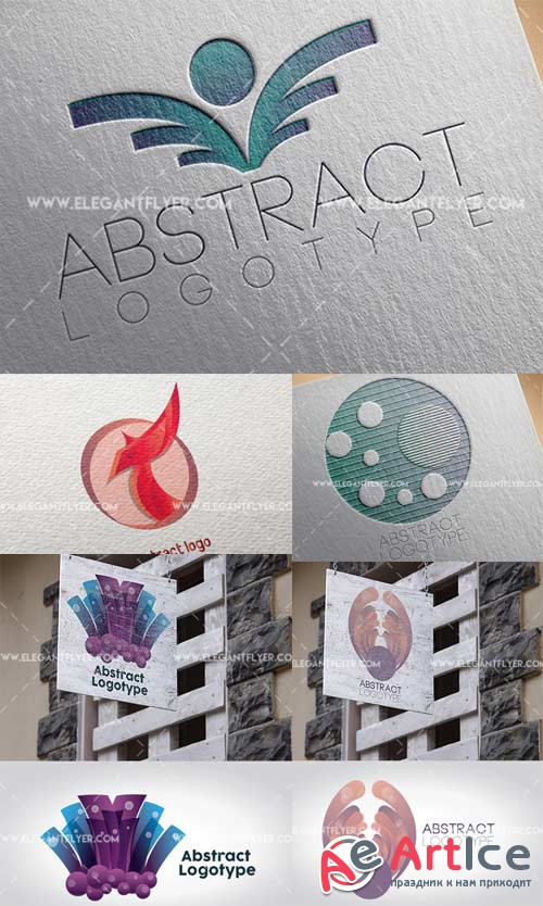 Abstract logo V1 Premium Stock Illustration