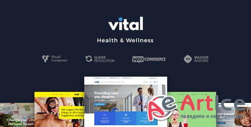 ThemeForest - Vital v1.1.1.1 - Health, Medical and Wellness WordPress Theme - 19468251