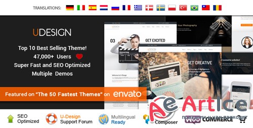 ThemeForest - uDesign v2.13.15 - Responsive WordPress Theme - 253220