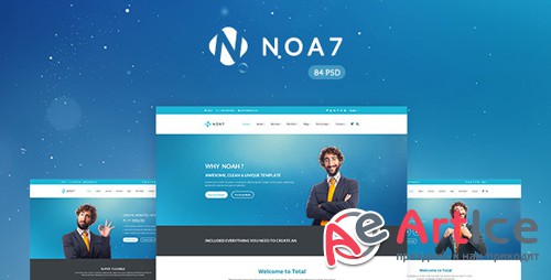 ThemeForest - Noa7 v1.0 - Multi Purpose PSD Template - 10569001