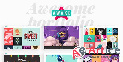 ThemeForest - Awake v1.3 - A Vibrant and Fresh Portfolio Theme - 19435609