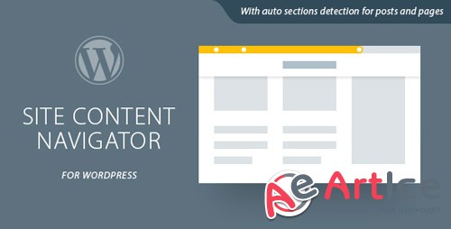 CodeCanyon - Site Content Navigator For WordPress v1.0 - 19507490