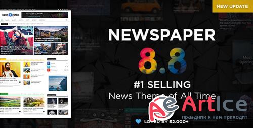 ThemeForest - Newspaper v8.8 - WordPress Theme - 5489609