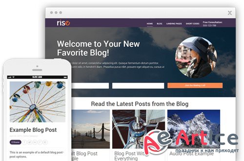 ThriveThemes - Rise v1.300.16 - WordPress Theme - NULLED