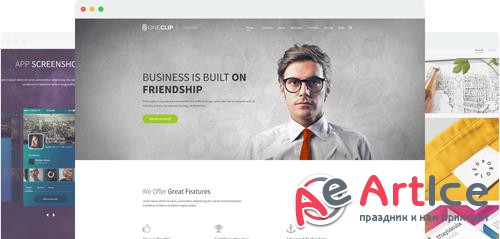 JoomShaper - OneClip v2.5 - Multipurpose One Page Responsive Joomla Template