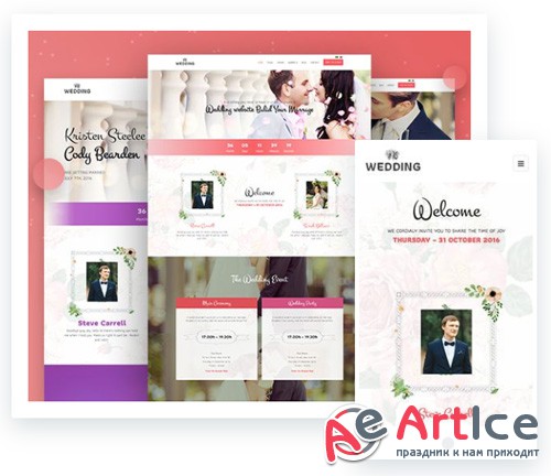 ThemeXpert - Wedding v1.2.1 - Responsive Wedding Joomla Template
