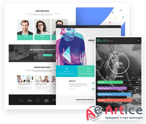 ThemeXpert - Marvel v2.2.1 - Multipurpose Onepage Joomla Template