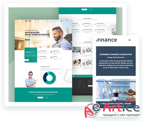 ThemeXpert - Finance v2.2.2 - Consulting, Business, Finance Joomla Template