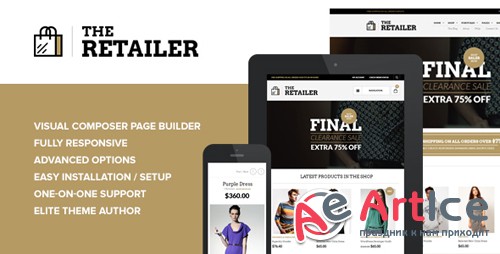ThemeForest - The Retailer v2.8.3 - Premium WooCommerce Theme - 4287447