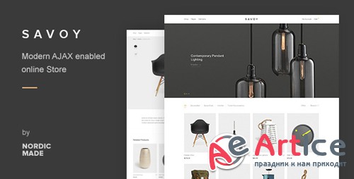 ThemeForest - Savoy v1.9.3 - Minimalist AJAX WooCommerce Theme - 12537825
