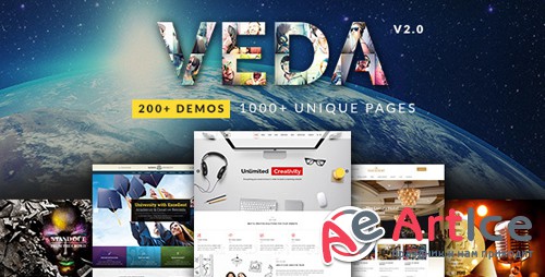 ThemeForest - VEDA v2.5 - Multi-Purpose Theme - 15860489