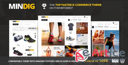 ThemeForest - Mindig v1.7.0 - a Flat & Multipurpose Ecommerce Theme - 8922501