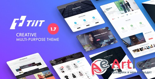 ThemeForest - Tilt v1.7.5.3 - Creative Multipurpose Theme - 11451074
