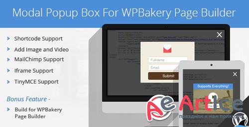 CodeCanyon - Modal Popup Box For Visual Composer v1.4.8 - 7155037