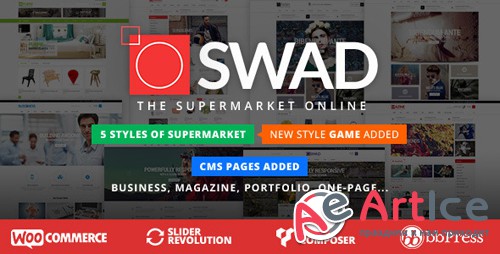 ThemeForest - Responsive Supermarket Online Theme - Oswad v2.0.1 - 9001623