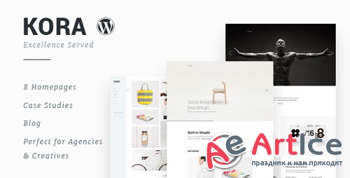 ThemeForest - Kora v2.0 - Portfolio, Agency WordPress Theme - 15670928