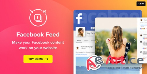 CodeCanyon - Facebook Feed v1.6.0 - WordPress Facebook Plugin - 20611532