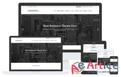 CSSIgniter - Business3ree v2.2 - WordPress Theme