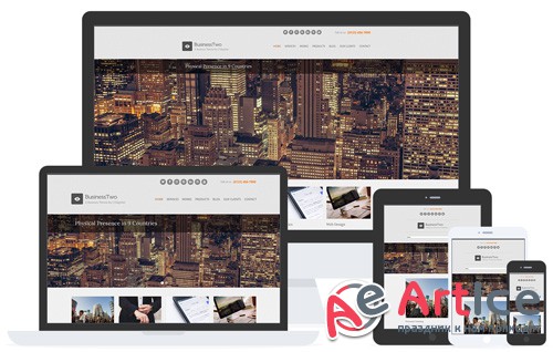 CSSIgniter - BusinessTwo v1.5 - Business / Portfolio WordPress Theme