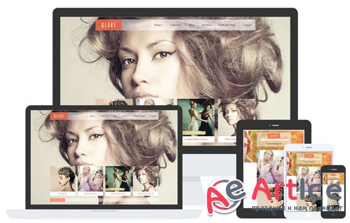 CSSIgniter - Glare v2.0.2 - Perfect Photography WordPress Theme