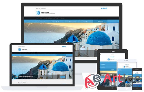 CSSIgniter - Cousteau v1.5 - WordPress Theme