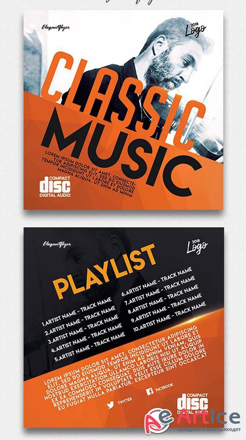 Classic Music V1 2018 PSD Cd