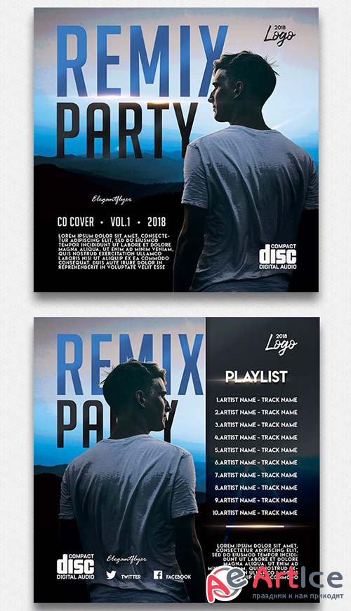 Remix Party V1 2018 Cd Cover