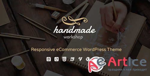 ThemeForest - Handmade v3.8 - Shop WordPress WooCommerce Theme - 13307231