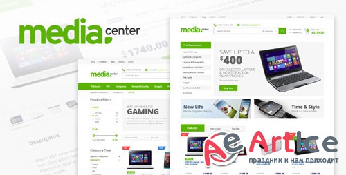 ThemeForest - MediaCenter v2.7.5 - Electronics Store WooCommerce Theme - 9177409