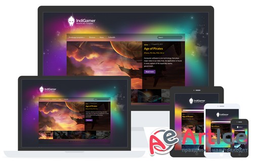 CSSIgniter - IndiGamer v1.8 - WordPress Theme