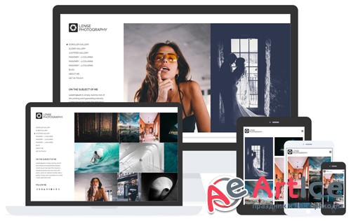 CSSIgniter - Lense v1.1 - Photography WordPress Theme
